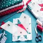 Quilting Rulers and Templates, 5Pcs Creative Quilting Cutting Template Quilt Templates Acrylic for Cutting Patterns, Quilt Ruler Set Quilting Supplies for Sewing Machine Cutting Mats, Arts and Crafts