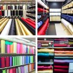 Satin Fabric | Decoration & Sewing | Shiny & Luxury | 60" Wide Roll | Metallic Shiny | Upholstery, Lining, Drapery, DIY Crafts (Red, 2 Yards)