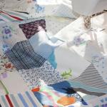 PATIKIL Cotton Fabric Bundles, 7 Pcs 10 x 10 Inch Pure Cotton Fat Quarter Floral Printed Precut Fabric Squares for Sewing Patchwork Quilting DIY Crafts, Pink