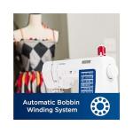 Brother CS7000X Computerized Sewing and Quilting Machine, 70 Built-in Stitches, LCD Display, Wide Table, 10 Included Feet, White