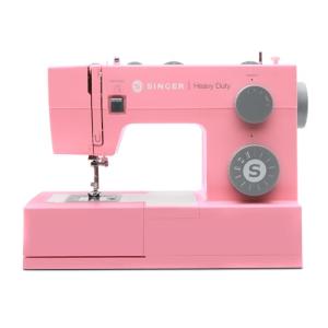 SINGER 4411 Heavy Duty Pink Sewing Machine with Accessories | High Speed, 69 Stitch Applications, Strong Motor, Metal Frame, LED Light & 4-Step Buttonhole