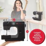 SINGER M1000 Mending Machine | Compact, Lightweight & Portable With 32 Stitch Applications & LED Light | Great for Light to Medium Weight Fabrics & Repairs - Black