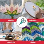 SINGER 00557 4-1/2-Inch ProSeries Detail Scissors with Nano Tip