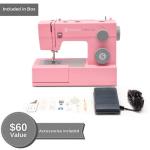 SINGER 4411 Heavy Duty Pink Sewing Machine with Accessories | High Speed, 69 Stitch Applications, Strong Motor, Metal Frame, LED Light & 4-Step Buttonhole