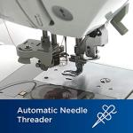 Brother PE535 Embroidery Machine, 80 Built-in Designs, 4" x 4" Hoop Area, Large 3.2" LCD Touchscreen, USB Port, 9 Font Styles