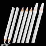 Pretwad 7 PCS Sewing Pencils for Fabric - Washable White Fabric Marking Pencils with Tip Caps, Ideal for Tailors, Quilting, Dressmaker & DIY Crafts (8.75cm)