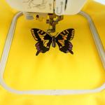 New Brothread Tear Away Machine Embroidery Stabilizer Backing 8"x8" - 100 Precut Sheets - Medium Weight 1.8 oz- Fits 4x4 and 6x6 Hoops