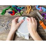 Lhedon Seam Ripper 3 PCS, Seam Rippers for Sewing, Ergonomic Grip, Colorful Large Thread Stitch Remover Tool Handy Stitch Rippers for Sewing Crafting Removing Hems and Seams