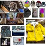 Natural Rabbit Fur Skin,Real Quality Pelts, Perfect DIY for Clothing Accessories,Home Decoration,Cat/Dog Toys,Sewing,Crafting Fur Hide