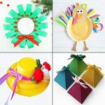 LIUYAXI 500 Yard Fabric Ribbon Satin Ribbon Rolls Silk Satin Roll, 25 Yard/Rolls, 20 Rolls, Satin Ribbon for Gift Package Wrapping Ribbon Bow Making Crafts Sewing Party Wedding, 2/5 Inch Wide