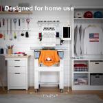 PROEMB FW-1501R 15 Needles Embroidery Machine 24x16" Embroidery Area,1200SPM Max Speed Multi Needle with 10" Touch Screen,Commercial Embroidery Machine for 3D Hats, Flat, T-shirt, hoodies and more