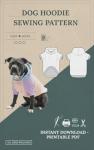 Dog Hoodie Sewing Pattern: DIY Pet Clothing | Printable Pattern | Sizes XS–2XL | Easy to Sew