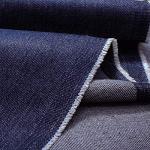8.5OZ Cotton Durable Denim Fabric 67 Inches Width Entelare(Deep Blue 1Yard)