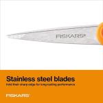 Fiskars 94817897J 94817797 Micro-Tip Scissors, 5 Inch, Orange