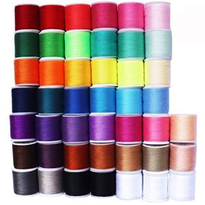 45 spools Sewing Thread Kits Polyester for Hand & Machine Sewing,100yards Each,Total 4500yards