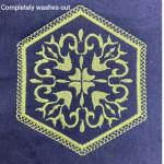 H.B.I. Products Wash Away Water Soluble Embroidery Stabilizer & Topping Roll 12" x 15 Yards, Clear Dissolving Film for High-Pile Fabrics, Machine & Hand Embroidery