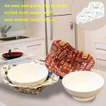 GAZETSZ Bowl Cozy Template 3 Sizes, Sewing Patterns Quilting Templates, Quilting Rulers and Templates, Bowl Cozy Pattern for DIY Art Crafttemplate