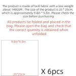 6PCS 9.8" x 9.8"(25 * 25CM) Quilting Fat Quarters Fabric Bundles, for Sewing Crafting,Print Floral Striped Polka Dot 100% Cotton Gingham Fabric (Strawberry, 25 * 25cm)