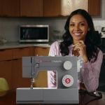 SINGER Heavy Duty 4411 High-Speed Sewing Machine with Accessory Kit | Strong Motor, Enhanced Piercing Power, 69 Stitch Applications, Full Metal Frame, 4-Step Buttonhole & LED Light, Grey