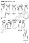Simplicity New Look Pattern 6096 Misses Dresses with Length and Sleeve Variations Sizes 4-6-8-10-12-14-16