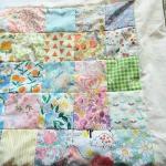 6PCS 9.8" x 9.8"(25 * 25CM) Quilting Fat Quarters Fabric Bundles, for Sewing Crafting,Print Floral Striped Polka Dot 100% Cotton Gingham Fabric (Strawberry, 25 * 25cm)