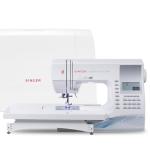 SINGER Quantum Stylist 9960 Computerized Sewing & Quilting Machine – Metal, Plastic, with Extension Table, Hard Case & Accessories, 600 Stitches, Lettering, LED Light, 1-Step Buttonhole