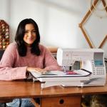 SINGER Quantum Stylist 9960 Computerized Sewing & Quilting Machine – Metal, Plastic, with Extension Table, Hard Case & Accessories, 600 Stitches, Lettering, LED Light, 1-Step Buttonhole