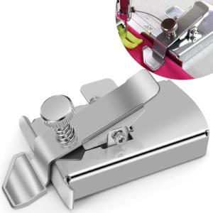 BREXFIRE Upgraded Magnetic Seam Guide for Sewing Machine, Magnetic Sewing Guide with Clip, Hemmer Guide, Multifunctional Hem Guide, Universal Sewing Machine Attachments, Sewing Supplies Accessories