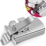 BREXFIRE Upgraded Magnetic Seam Guide for Sewing Machine, Magnetic Sewing Guide with Clip, Hemmer Guide, Multifunctional Hem Guide, Universal Sewing Machine Attachments, Sewing Supplies Accessories