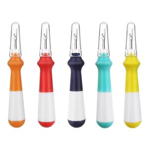 5 Pieces Ergonomic Grip Seam Ripper, Colorful Large Thread Remover for Sewing Crafting Removing Embroidery Hems and Seams