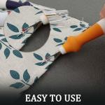 5 Pieces Ergonomic Grip Seam Ripper, Colorful Large Thread Remover for Sewing Crafting Removing Embroidery Hems and Seams