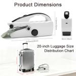 Electric Mini Handheld Sewing Machine: Portable 2-Speed Sewing Machine, Equipped With Complete Accessory Kit, Suitable For DIY, Family Travel Use, Meeting Home Repair Needs (Black)