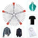 Sewing Machine Needles, 50 PCS Universal Sewing Machine Needle, Compatible with Singer, Brother, Janome, Varmax, Sizes HAX1 65/9, 75/11, 90/14, 100/16, 110/18 (50 PCS)