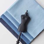 50 × 35cm Pre-Cut Lightweight Thin Denim Cotton Fabric, Doll Clothes Fabric, for Doll Jeans Dresses Jackets, Sewing Supplies, in 4 Colors, Pre-Cut to 19.68 × 13.77 inches