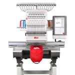 BAi The Mirror 15 Needles Embroidery Machine 20x14" Embroidery Area,1200SPM Max Speed Multi Needle with 10" Touch Screen,Commercial Embroidery Machine for 3D Hats Clothing,Wifi Available