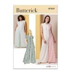 Butterick B7029BB Women's Knit Lounge Jumpsuits Sewing Pattern Packet, Design Code B7029, Sizes 20W-28W