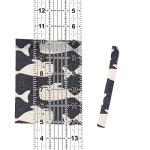 Mr. Pen- Sewing Ruler, 3 x17 Inch, Acrylic Quilting & Cutting Ruler, Non-Slip, Sewing Supplies