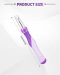 Needle and Thread Seam Ripper, Rippers for Sewing and Thread,Remover Stitch Tool for Hand Sewing, Knitting, Cross Stitching, Embroidery and Thread Removal (Purple)