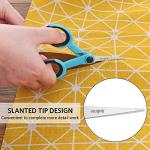 Asdirne Premium sewing Scissors Bundle, Perfect Sewing Partners, Sharp and Durable, Comfortable Handle, Contains 9”Fabric scissors, 5”Detail Shear, 3.9”Embroidery Scissors, 4.8”Thread Snips