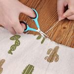 Asdirne Premium sewing Scissors Bundle, Perfect Sewing Partners, Sharp and Durable, Comfortable Handle, Contains 9”Fabric scissors, 5”Detail Shear, 3.9”Embroidery Scissors, 4.8”Thread Snips