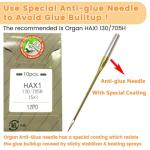 New brothread Sticky Self-Adhesive Tear Away Embroidery Stabilizer Backing 12" x 10 Yd roll - Medium Weight for Napped Fabric & Hoop Less Embroidery