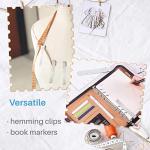 Sewing Clips Set of 20 Stainless Steel Hemming Clips 3 Inches Measurement Ruler