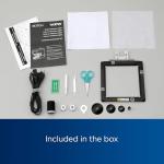 Brother Skitch Single-Needle Embroidery Machine powered by the required Artspira mobile app, 4” x 4” Embroidery Area, Bluetooth Connected