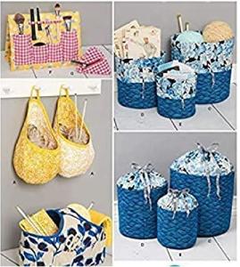 Simplicity Makeup Supplies Organizer Sewing Patterns, One Size Only