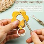 Vintage Seam Rippers, Stitch Remover Tool, Thread Ripper, Metal Seam Rippers for Sewing Needle Work Hand Sewing Knitting Craft