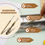 Vintage Seam Rippers, Stitch Remover Tool, Thread Ripper, Metal Seam Rippers for Sewing Needle Work Hand Sewing Knitting Craft