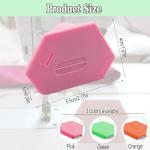 3PCS Magnetic Seam Guide for Sewing Machine, Multifunctional Polygonal Hemmer Guide with Scale, Universal Sewing Quilting Supplies Accessories Tools
