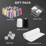 FUJA Embroidery Machine with 10 Needles, 1200 SPM Max Speed 7" Touch Screen, Embroidery Area 9.5" × 14.2" Commercial Beginners Embroidery Machine Suitable for Hat, Flat, T shirt and more