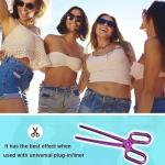 frymmx Bra Cup Adjuster with Insert Tool & Chest Pad Scissors - Ergonomic Adjuster for Lingerie Making, Sewing Projects & DIY Bra Repair