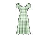 New Look Misses' Dress Sewing Pattern Kit, Code N6693, Sizes 4-6-8-10-12-14-16